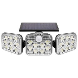 Naświetlacz LED solarny IP65 138SMD PIR pilot-33797
