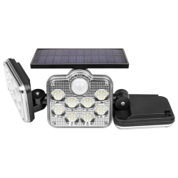 Naświetlacz LED solarny IP65 138SMD PIR pilot-33799