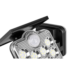 Naświetlacz LED solarny IP65 138SMD PIR pilot-33803