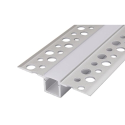 Profil Led Masterled GK 10mm 1m anodowany mleczny-33814