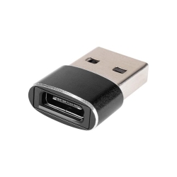 Adapter przejściówka USB-C do USB-A 5A czarny-33940
