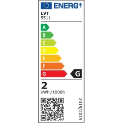 Taśma LED 2835 V  5m 300led IP65 2700K-34002