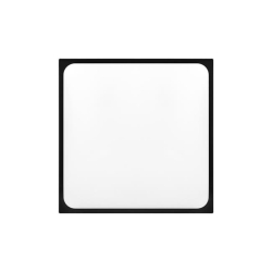 Plafon Luvo 2xE27 kwadrat czarny-34258