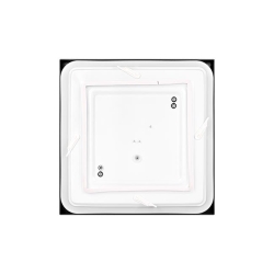 Plafon Luvo 2xE27 kwadrat czarny-34260