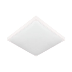 Plafon Luvo 2xE27 kwadrat biały-34261