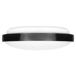 Plafon Luvo 2xE27 okrągły czarny-34281