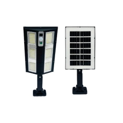 Lampa LED solarna slim 210 LED czujnik PIR pilot-34619