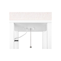 Lampa podłogowa Ganto 1xE27 160cm biała-34672