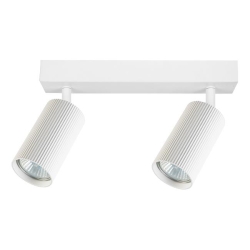 Kinkiet GU10 LED Lucerno ruchomy x2 biały-34726