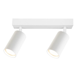 Kinkiet GU10 LED Lucerno ruchomy x2 biały-34727