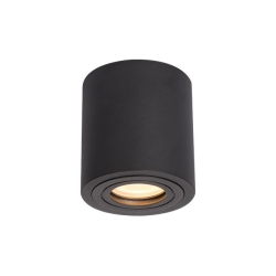 Oprawa natynkowa IP54 GU10 okrągła 90x95 czarna-34751
