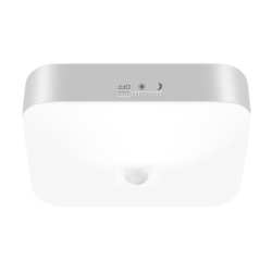 Lampa LED Aku Pixo PIR biała plafon-34801