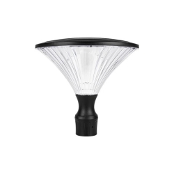 Lampa LED parkowa latarnia E27 Plexio czarna-34861