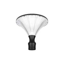 Lampa LED parkowa latarnia E27 Plexio czarna-34862