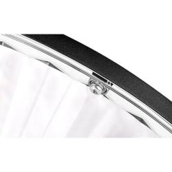 Lampa LED parkowa latarnia E27 Plexio czarna-34865