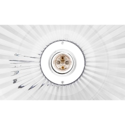 Lampa LED parkowa latarnia E27 Plexio czarna-34866