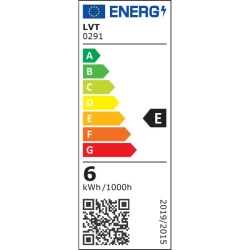Żarówka LED E27 Filament 3-Dimm A60 2700K 6W Clear-34914