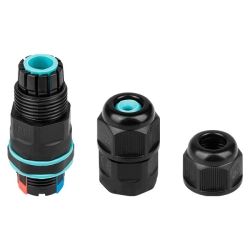 Złącze hermetyczne IP68 kablowe 3x2,5mm2-35136
