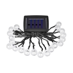 Girlanda LED solarna 20 led 485cm okrągła-35141