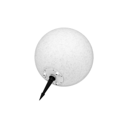 Lampa ogrodowa LED kula E27 40cm kamienna-35194