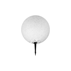 Lampa ogrodowa LED kula E27 30cm kamienna-35211