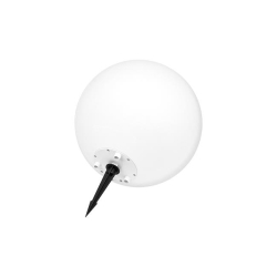 Lampa ogrodowa LED kula E27 35cm biała-35221