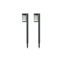 Lampa LED solarna wbijana latarnia ogrodow - 2 szt-35283
