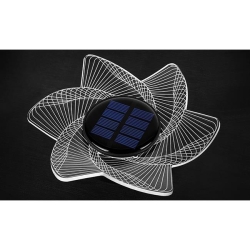 Lampa solarna LED wbijana ogrodowa kwiat-35332