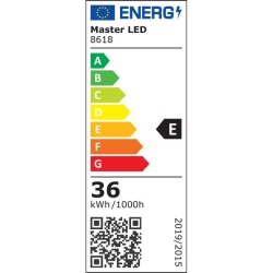 Plafon Led Kleo 36W+15W 3CCT wentylator 50cm czarn-35386