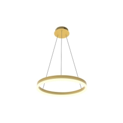 Żyrandol LED Mundo 40cm 22W złoty 3CCT pilot-35483