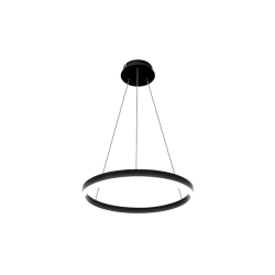 Żyrandol LED Mundo 40cm 22W czarny 3CCT pilot-35484