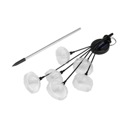Lampa LED solarna wbijana kwiatki x6 LED 84cm-35520