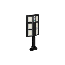 Lampa LED solarna slim 210 LED czujnik PIR pilot-35564