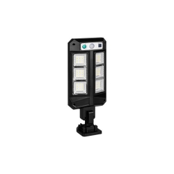 Lampa LED solarna slim 54 LED czujnik PIR pilot-35571
