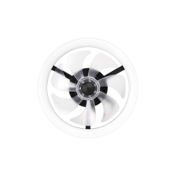Plafon Led Flip 36W+15W 3CCT wentylator 40cm czarn-35753