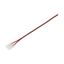 Złączka do taśmy LED COB 10mm zatrzaskowa z kablem-36020
