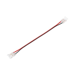 Złączka do taśmy LED COB 8mm zatrzask dw z kablem-36025