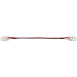 Złączka do taśmy LED COB 8mm zatrzask dw z kablem-36026