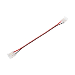 Złączka do taśmy LED COB 10mm zatrzask dw z kablem-36030