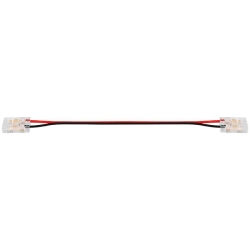Złączka do taśmy LED COB 10mm zatrzask dw z kablem-36031