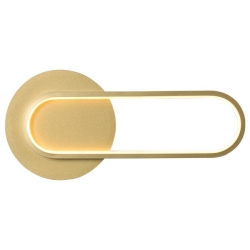 Kinkiet ścienny led Goldimo 13W 43cm złoty-36037