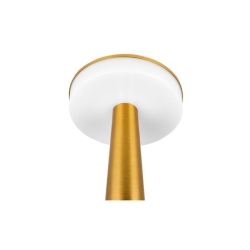 Lampa biurkowa Zulu LED 3CCT akumulator złota-36162