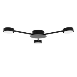 Żyrandol LED GX53 Zibo x3 65cm czarny-36239