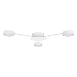 Żyrandol LED GX53 Zibo x3 65cm biały-36245