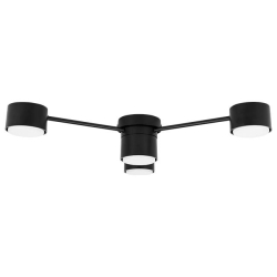 Żyrandol LED GX53 Guliver x4 85cm czarny-36288