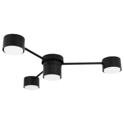 Żyrandol LED GX53 Guliver x4 85cm czarny-36290