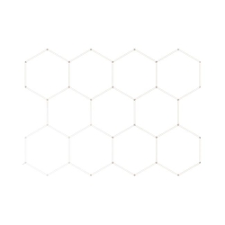 Lampa LED Hexagon 11S 368W 336x238cm zestaw 6500K-36355