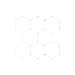 Lampa LED Hexagon 8L 350W 315x301cm zestaw 6500K-36357