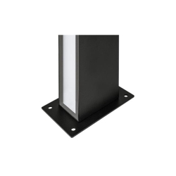 Lampa ogrodowa LED 24W Roma 60cm czarna-36374