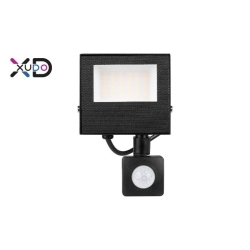 Naświetlacz LED SMD Mola  20W 4500K Czarny PIR-36390